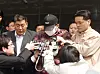 Jeong Seong-hyeon, who was sentenced to death for killing two elementary school students and dismembering their bodies, speaks to reporters on March 18, 2008. [YONHAP]