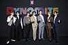 BTS first topped the Billboard Hot 100 songs chart with 'Dynamite' (2020) as the first K-pop group to achieve the feat. [BIGHIT MUSIC]