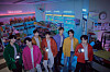 Digital single cover for the live version of boy band BTS's ″Permission to Dance″ (2021) [BIGHIT MUSIC]