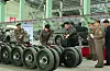 North Korean leader Kim Jong-un is seen during an inspection of a tank factory in an undated visit, in this photo released by the state-run Korean Central News Agency. [YONHAP]