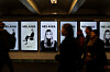 Movie posters for the documentary ″Melania″ featuring U.S. first lady Melania Trump are displayed in a New York City subway station in New York on Jan. 14. [REUTERS/YONHAP]