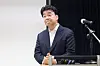 TheBorn Korea CEO Paik Jong-won attends a press conference at Space Share Gangnam in Seocho District, southern Seoul on March 28. [YONHAP]