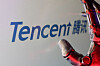 Tencent logo is seen in this illustration taken Feb. 16, 2025. [REUTERS/YONHAP]