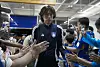 Hong Myung-bo enters Munsu Football Stadium in Ulsan ahead of a K League 1 match between Ulsan HD and Gwangju FC on Wednesday. [NEWS1]