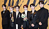 Members of the boy band Tempest pose for photos during the ″First Brand Awards 2025″ at The Shilla Seoul, in Jongno District, central Seoul, on Jan. 7. [NEWS1]