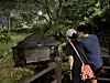 An outdoor firefly observation zone created near Majang 2 Bridge at the Cheonggye Stream Ecology School [SEOUL FACILITIES CORPORATION]