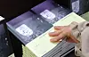 ″Light and Thread,″ Han Kang's first published book since she won the Nobel Prize in Literature, is displayed at Kyobo Book's Gwanghwamun branch in Jongno District, central Seoul, on April 24. [YONHAP]