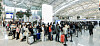 Passengers line up inside the Incheon International Airport on May 29. [JOONGANG ILBO]
