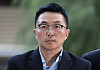 Kim Ye-sung, known as the 'butler' of former first lady Kim Keon Hee's family, is seen attending an investigation at the office of the special counsel team led by at the team's office in Jongno District, central Seoul on Aug. 12, 2025. [NEWS1]
