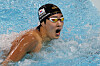 Korea's Kim Woo-min competes in the men's 400-meter freestyle final at the 2024 Paris Olympics in Paris on Saturday.  [JOINT PRESS CORPS]