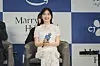 Actor Koshiba Fuka answers questions from reporters during a press conference held on June 26 for the Japanese remake of ″Marry My Husband″ drama series. [CJ ENM]