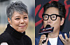 Veteran singers Lee Eun-mee, left, and Yoon Jong-shin [YONHAP, NEWS1]