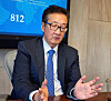 Victor Cha, the Korea Chair at the Center for Strategic and International Studies, speaks during an interview with Yonhap News Agency. [YONHAP]