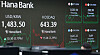 A screen in Hana Bank's trading room in central Seoul shows the Kospi closing at 2,293.70 points on April 9, down 40.53 points, or 1.74 percent, from the previous trading session. The won closed at 1,484.1 against the dollar in onshore trading, up 10.9 won from the previous session — its weakest finish in 16 years since March 12, 2009. [YONHAP]