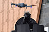Police conduct an antiterrorism exercise involving drones in Gyeongju, North Gyeongsang, on Oct. 20. [NEWS1]