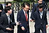 Former President Yoon Suk Yeol appears at the Seoul Central District Court in Seocho District, southern Seoul, on May 26 for the fifth hearing on charges of leading an insurrection and abuse of power by obstructing the exercise of rights. [NEWS1]