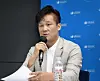 Defector Kim Il-hyuk, who escaped the North by boat in 2023, speaks during a public hearing hosted by the United Nations Human Rights Office in Seoul on Wednesday. [PARK SANG-MOON]