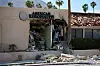 The American Reproductive Centers office is damaged after an explosion, in Palm Springs, California, on May 17, 2025. [EPA/YONHAP]