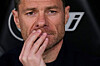 Real Madrid's head coach Xabi Alonso looks on ahead of the Spanish La Liga soccer match between Real Madrid and Sevilla in Madrid, Spain, on Dec. 20, 2025.  [AP/YONHAP]