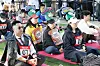 Contestants zone out during the Hangang Space-out Competition at Jamsu Bridge in Seocho District, southern Seoul, on May 11. [PARK SANG-MOON]