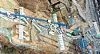 Rubble is piled up at the bridge construction site collapse in Anseong, Gyeonggi, on Feb. 25. [NEWS1]