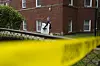 An official works at the scene of an address listed as the home of Elias Rodriguez, identified as the suspect in the killing of 2 staff members of the Israeli Embassy in Washington on May 22 in Chicago. [AP/YONHAP]