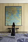 Artwork displayed at Four Seasons Hotel Seoul in Jongno District, central Seoul [FOUR SEASONS HOTEL SEOUL]