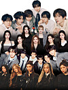 K-pop acts, from top: NCT Wish, BabyMonster, TWS and ILLIT [EACH AGENCY, LEE JEONG-MIN]