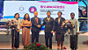 Jeonbuk National University President Yang O-bong, third from left, attend the opening ceremony of the Rangsit Jeonbuk National University International Center in Thailand. [JEONBUK NATIONAL UNIVERSITY]