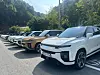 KG Mobility's Actyon SUVs are parked at a cafe in Pyeongtaek, Gyeonggi [KG MOBILITY]