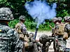 Korean and U.S. Marines conduct live-fire training with personal and crew-served weapons during a Korea Marine Exercise Program combined infantry exercise on Aug. 6. [YONHAP]
