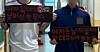 Two male students at a high school in Anyang, Gyeonggi, both 17 years old, were photographed holding placards that read, “Women’s voices should not exceed 80 decibels” and “Women do not talk back to men.” [SCREEN CAPTURE]