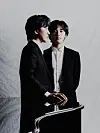 Pianists Sohn Min-soo, left, and Yunchan Lim are set to hold duo concerts in Korea and Switzerland in July. [MOC PRODUCTION]