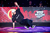 Korea's Kim Heon-woo, ″Wing,″ competes during the b-boy competition at the 2023 World DanceSport Federation (WDSF) Asian Breaking Championships in Hangzhou, China in July. [XINHUA]
