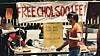 A scene from the documentary ″Free Chol Soo Lee″ shows activists holding a bake sale fundraiser for the grassroots movement to release Chol Soo Lee, wrongly convicted of murder, from prison.[CONNECT PICTURES]