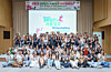 International students pose for a photo during the orientation for the inaugural “30 Days in Seoul” program at City Hall in central Seoul on June 30. [SEOUL METROPOLITAN GOVERNMENT]