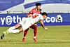 Yang Min-hyeok makes his debut for Korea during a World Cup qualifier against Jordan at Suwon World Cup Stadium in Suwon, Gyeonggi on March 25. [NEWS1]