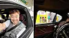 Singer Kang Won-rae shares a photo on Facebook on Oct. 12, saying that while he was once denied assistance at a self-service gas station, staff at a station in Yongin, Gyeonggi, warmly welcome him. A wheelchair is visible behind the driver’s seat, right. [SCREEN CAPTURE]