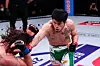 Jo Sung-bin, right, fights with Tyler Diamond in a Professional Fighters League (PFL) fight in April 2021. [PROFESSIONAL FIGHTERS LEAGUE]