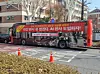 A banner hangs across a bus that calls for the introduction of AI judges in central Seoul on Apr. 4 [KIM MIN-YOUNG]