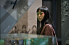 A still from Netflix's ″Parasyte: The Grey.″ Jeon So-nee, shown here, stars as protagonist Su-in and her parasitic inhabitant Heidi. [NETFLIX]