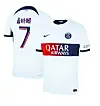 PSG's Kylian Mbappe hangul shirt [SCREEN CAPTURE]