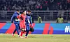 Korea's Lee Kang-in leaves the pitch after sustaining an injury during the 2026 World Cup qualifier against Oman at Goyang Stadium in Goyang, Gyeonggi, on March 20. [NEWS1]