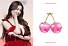 Singer Jang Won-young, left, and a promotional image for her ″Forever:Cherry″ concept, which was trademarked on Jan. 28 [NEWS1, SCREEN CAPTURE]
