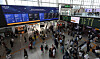Passengers walk through Seoul Station in central Seoul on Aug. 22. [YONHAP]