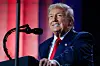U.S. President Donald Trump speaks during the ″Winning the AI Race″ summit at the Andrew W. Mellon Auditorium on July 23. [AFP/YONHAP]