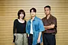 From left, actors Park Gyu-young, Yim Si-wan and Jo Woo-jin [NETFLIX]