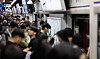 Citizens wait for the subway at Seoul Station in Jung District, central Seoul on May 7. [NEWS1]