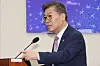 Kim Yong-bin, secretary-general of the National Election Commission (NEC), speaks during the plenary session of the National Assembly Legislation and Judiciary Committee at the National Assembly building in Yeouido, western Seoul, on March 12. [YONHAP]