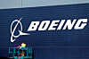 A Boeing logo is seen before the opening of the 55th International Paris Airshow at Le Bourget Airport near Paris on June 13. [REUTERS/YONHAP]